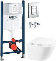 Фото Q-tap Robin QT1333046EUQW + Grohe Rapid SL 38721001