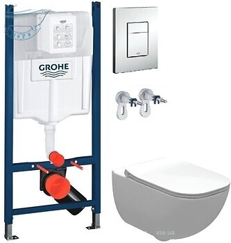 Фото Roca Allegra A34H139000 + Grohe Rapid SL 38772001