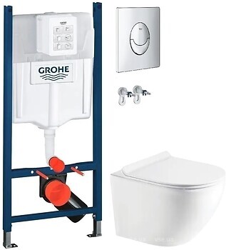 Фото Koller Pool Round Smart Tornado RN-0490-RQ3 + Grohe Rapid SL 38721001