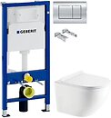 Фото Koller Pool Round Smart Tornado RN-0490-RQ3 + Geberit Duofix 458.103.00.1