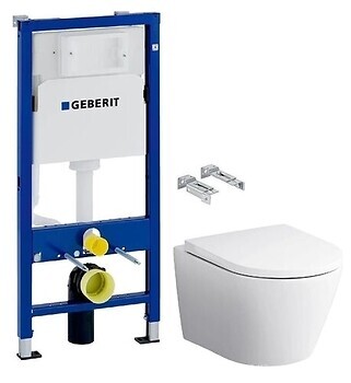 Фото Am.Pm Sense FlashClean C741701SC + Geberit Duofix 458.103.00.1