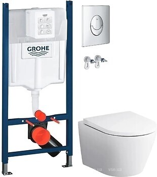 Фото Am.Pm Sense FlashClean C741701SC + Grohe Rapid SL 38721001