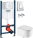 Фото Q-tap Taurus QT2433084EUQW + Grohe Rapid SL 38772001