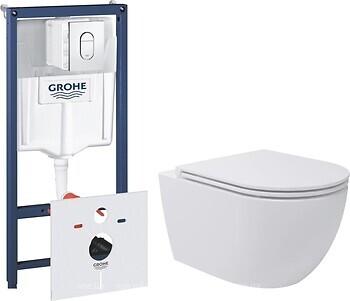 Фото Devit Do It Vortex Flush 4010510 + Grohe 38929000