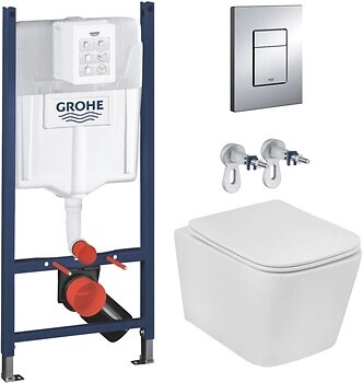 Фото Kroner Eifel WHI483429 + Grohe Rapid SL 3884966Q