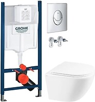 Фото Q-tap Grand QT26332381W + Grohe Rapid SL 38721001