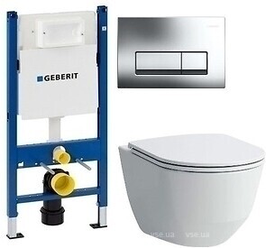 Фото Laufen Pro H8209660000001 + Geberit Duofix 458.178.21.1