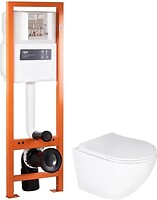 Фото Q-tap Jay Ultra Quiet QT07335177W + Qtap Nest QT0233M370
