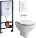 Фото Laufen Pro B H8669510000001 + Grohe Rapid SL 38722001