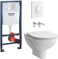 Фото Laufen Pro B H8669510000001 + Grohe Rapid SL 38722001