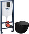Фото Koller Pool Round Tornado RN-0520-RQ-MB + Grohe Solido 388112430