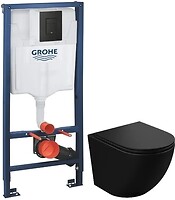 Фото Koller Pool Round Tornado RN-0520-RQ-MB + Grohe Solido 388112430
