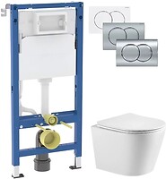 Фото Imprese Dobry Twist c06802203 + Geberit Duofix 458.103.00.2