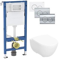 Фото Geberit Modo Rimfree 502.939.00.1 + Geberit Duofix 458.103.00.2