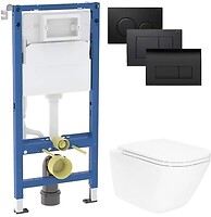 Фото Roca Gap Clean Rim A34H470000 + Geberit Duofix 458.103.00.2