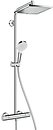 Фото Hansgrohe Crometta E 240 Showerpipe 27281000