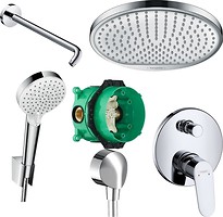 Фото Hansgrohe Focus 26723000 + 27413000 + 31945000 + 01800180 + 26694400 + 27454000