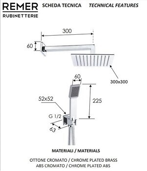 Фото Remer Rubinetterie SETS02Q30Q