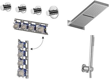Фото Paffoni Modular Box (KITMDE019ST)