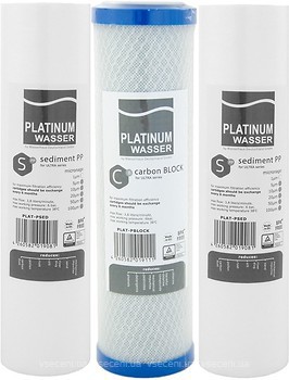 Фото Platinum Wasser два комплекта картриджей по 3 шт.