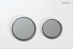 Фото Geberit Omega20 белая, хром матовый (115.085.KL.1)