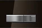 Фото Geberit Sigma50 коричневая, алюминий матовый (115.788.SQ.5)