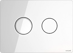 Фото Cersanit Accento Circle белое стекло