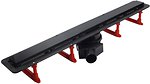 Фото Pestan Confluo Frameless Line 750 мм Black Glass (13701205)