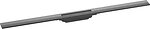 Фото Hansgrohe RainDrain Flex 1000 мм Brushed Black Chrome (56046340)