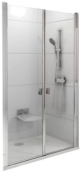 Фото Ravak Chrome CSDL2-90 White Transparent (0QV7C10LZ1)