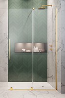 Фото Radaway Furo Gold Walk-in 100 R (10106538-09-01R+10110494-01-01)