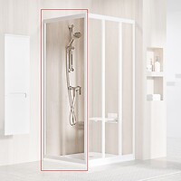 Фото Ravak Supernova APSS-75 White Transparent (940301R2Z1)