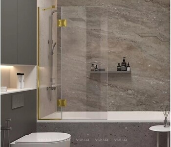 Фото Wave Glass Sandra 90x150 Gold