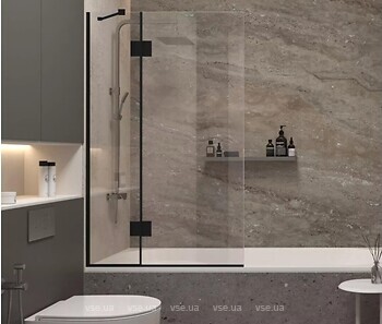 Фото Wave Glass Sandra 70x150 Black