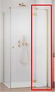 Фото Radaway Garda Brushed Gold KDJ (10700090-99-01R)