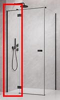 Фото Radaway Garda Black KDJ (10701090-54-01L)
