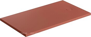 Фото Omnires Aquarock M+ 80x120 терракотовый матовый (AQUAROCK80-120TE)
