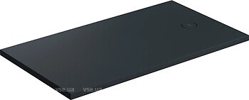 Фото Omnires Aquarock M+ 90x160 черный лавовый матовый (AQUAROCK90-160BLV)