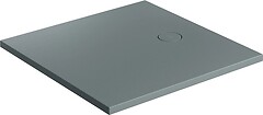 Фото Omnires Aquarock M+ 80x80 пепельно-серый матовый (AQUAROCK80-KAG)