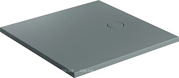 Фото Omnires Aquarock M+ 80x80 пепельно-серый матовый (AQUAROCK80-KAG)
