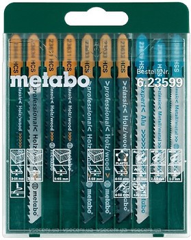 Фото Metabo Promotion 10 шт. для электролобзиков по дереву и металлу (623599000)