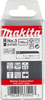 Фото Makita 100 шт. для электролобзиков по дереву (B-07814)