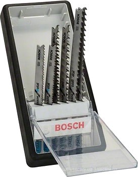 Фото Bosch Robust Line Progressor 6 шт. для электролобзиков по дереву и металлу (2607010531)