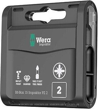 Фото Wera Bit-Box Impaktor PZ 2 (05057763001)