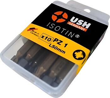 Фото USH Isotin Pozidriv PZ1x50 мм Torsion (UUSG0213630)