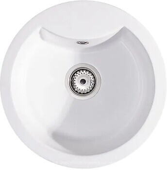 Фото Sink Quality Azurite D-49 White (AZU.W.1KBO.X)