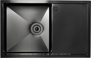 Фото Platinum Handmade PVD H 78x50x20L черный (33670)