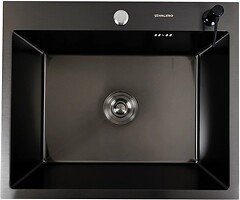 Фото Valeso Handmade PVD 60x50 3.0/0.8 черный (круглый сифон)