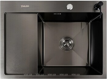 Фото Valeso Handmade PVD CM 65x50 R 3.0/0.8 черный (круглый сифон)