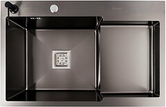 Фото Valeso Handmade PVD CM 78x50C L 3.0/0.8 черный (углубленная полка)